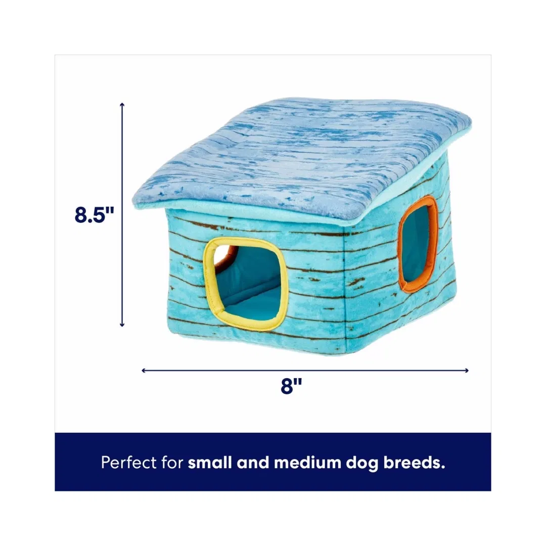 Chicken Coop Hide &amp; Seek Puzzle Plush Squeaky Dog Toy