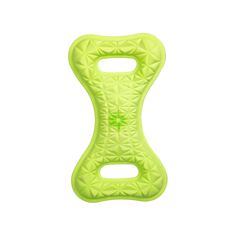 Green Molar Bite Stick Training Boredom Relief Floating Flexible Flying Disc Interactive Dog Chew Toy with Large Pet Breed
