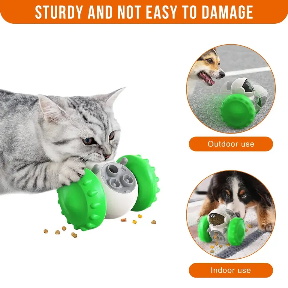 Interactive Dog Toy Yellow