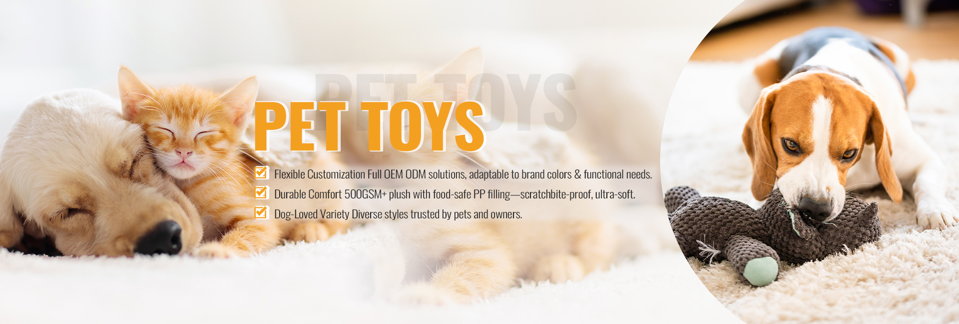 Food Toy Banner