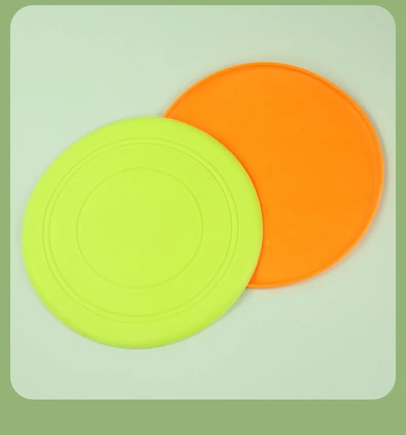 Durable Outdoor Dog Training Frisbee - Fun Chew Toy for Active Pets
