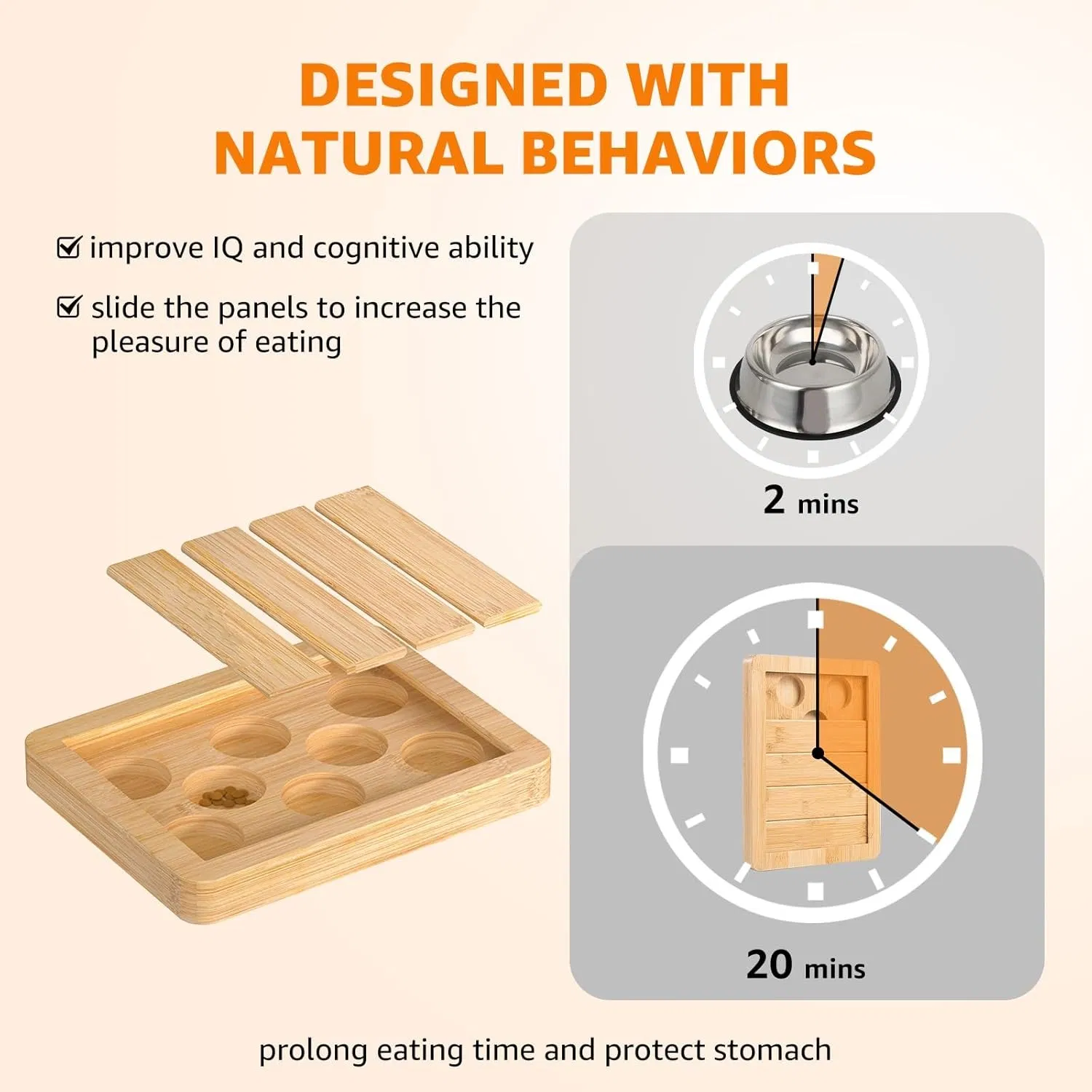 Dog Puzzle Toys Wooden - Interactive Toys for Boredom