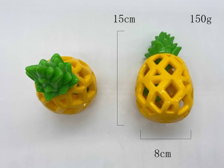 Pet Toys Tomato Pineapple Banana Dog Toys Chew Durable Fruit Series Leaky Food Dog Toys