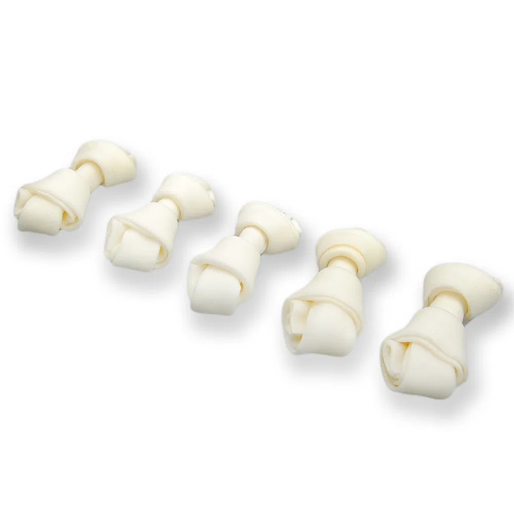 Factory Price OEM Natural Rawhide Pressed Bone Dog Chews