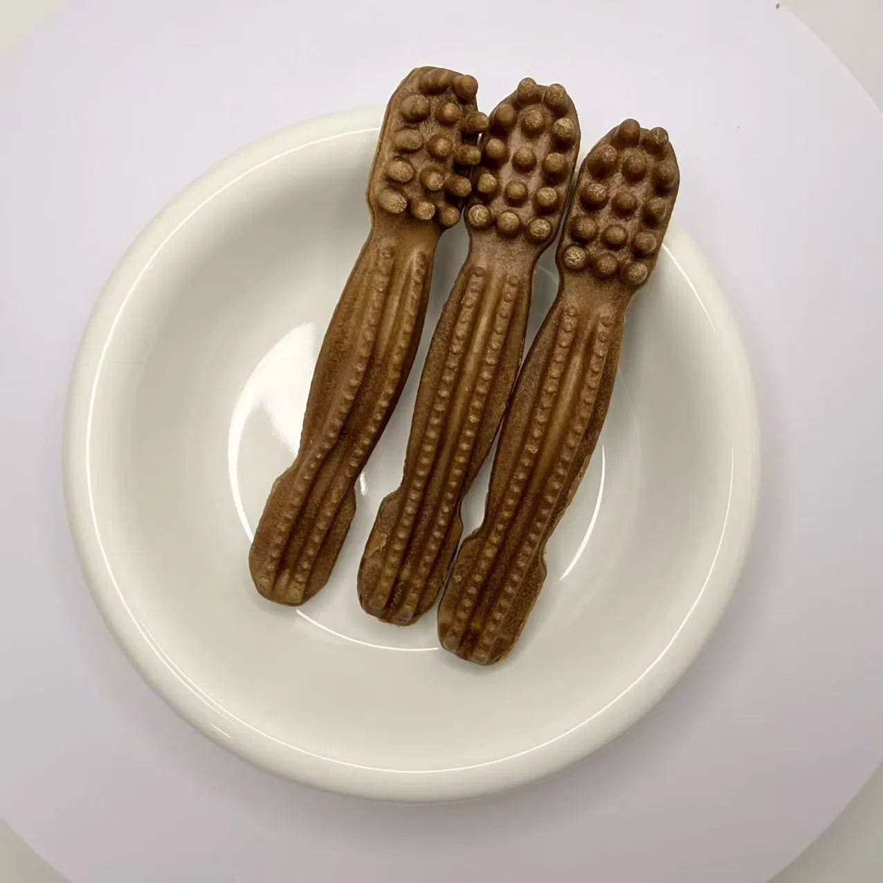 Double-Head Toothbrush Beef Flavour Natural Dog Chews