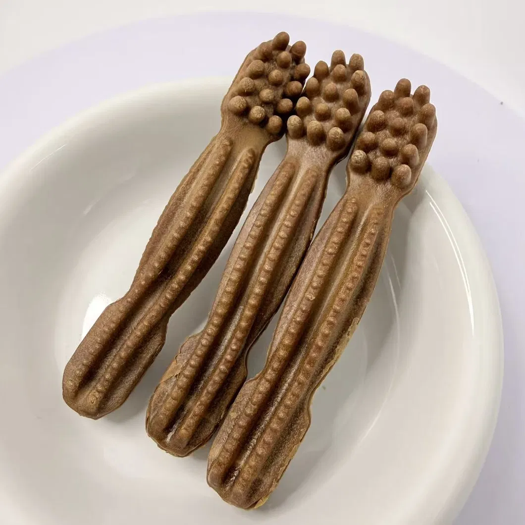 Double-Head Toothbrush Beef Flavour Natural Dog Chews