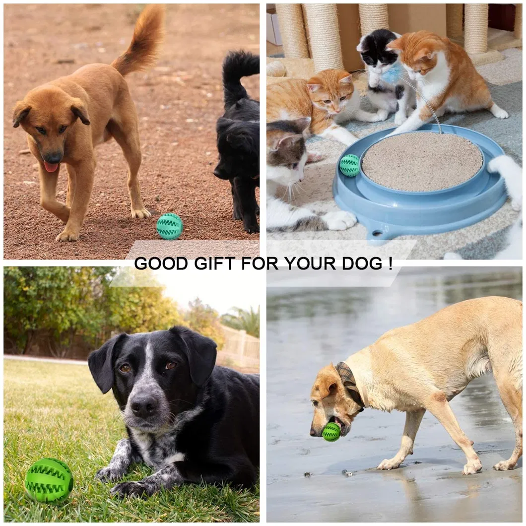 Soft Rubber Pet Toy Dental Toothbrush Cleaning Interactive Toys Rubber Food Feed Ball Dog Ball Dog Chew Toy Interactive Pet Toy