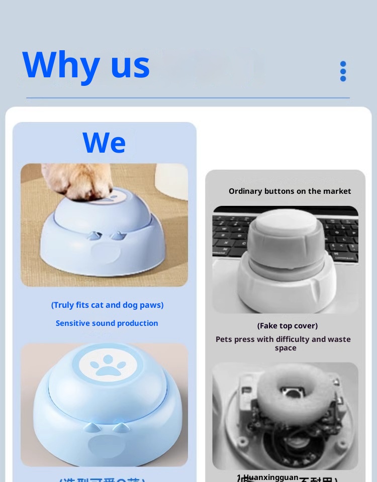 Pet Training Sound Button Banner