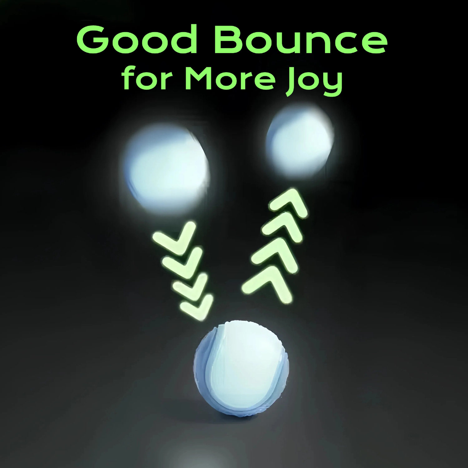 Custom Eco-Friendly Glow-in-the-Dark Dog Chew Toy Interactive Squeaky Floating Rubber &amp; TPR Balls Water Play