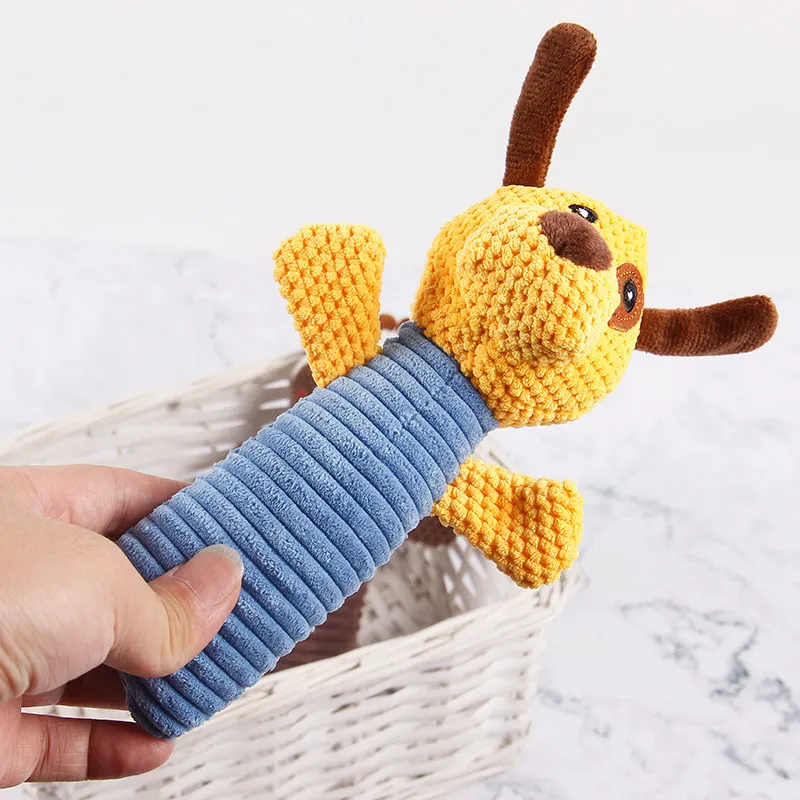 Pet Chew Squeaky Squeaker Plush Dog Toy Interactive for Puppy
