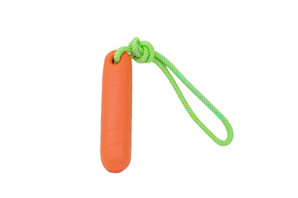 OEM Pet Durable Bite Outdoor Waterproof Beach Water Floating EVA Foam Bumper Interactive Chew Toy Rope Dog Small Training