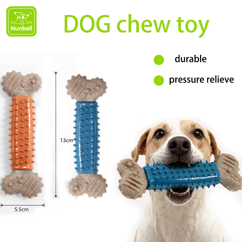 New Design Novelty Beef Flavor Food-Shaped TPR &amp; Nylon Dog Chew Toys Eco-Friendly Set Durable for Aggressive Chewers