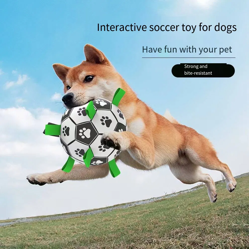 Dog Ball Toys Outdoor Multifunctional Interactive Rope Dog Soccer Dog Toys