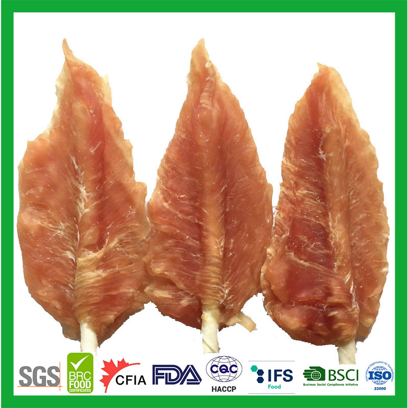 Private Label Manufacturer Classic Chicken Jerky&amp; Natural Rawhide Twist Dog Chews