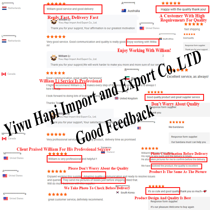 Customer Feedback Screenshot