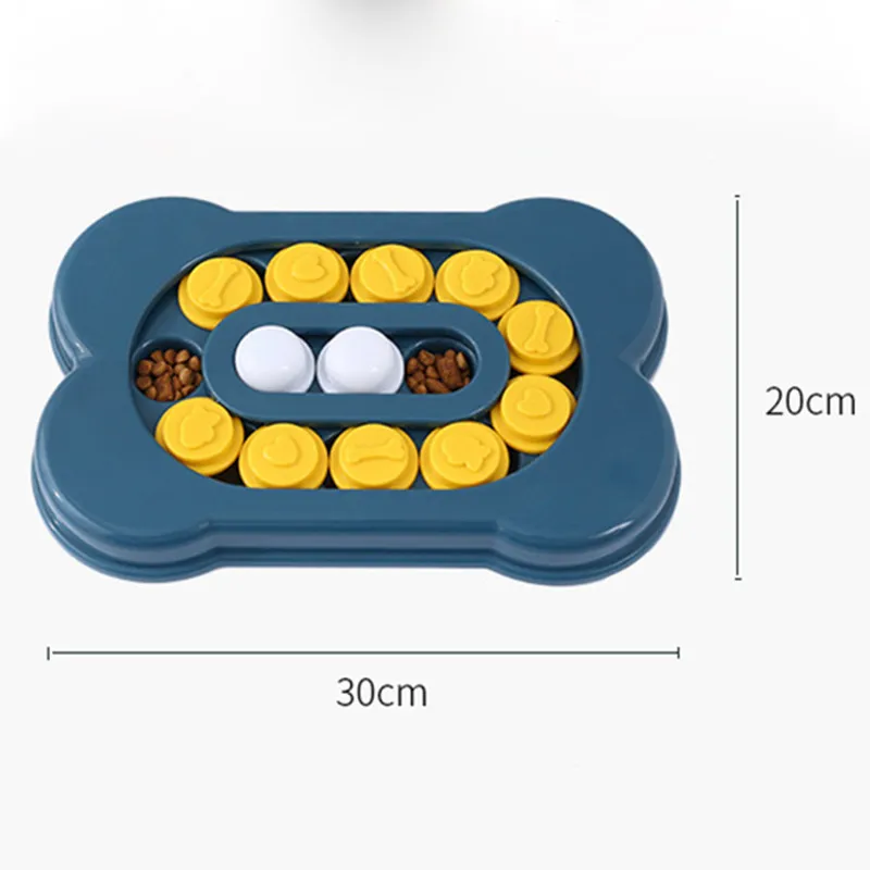 Best Seller Eco-Friendly Rubber Dog Puzzle Toy Interactive Slow Feeder Bowl
