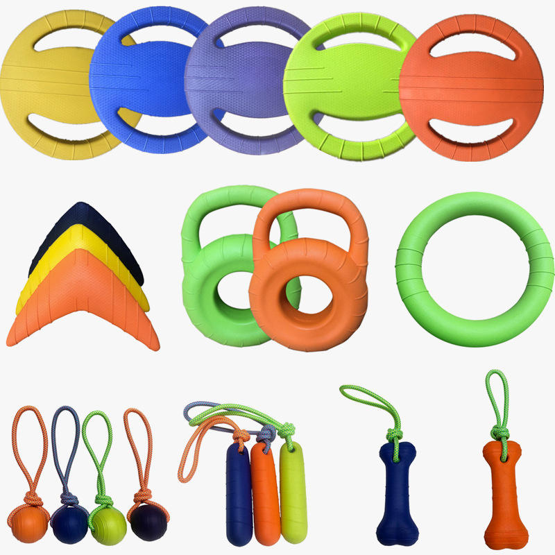 Pet Chew Toys Soft Foam Puppy Toy Pack FDA Certified Dog Rope Toy For Puppy Teething Small Big Breeds Interactive Dog Chew Toy