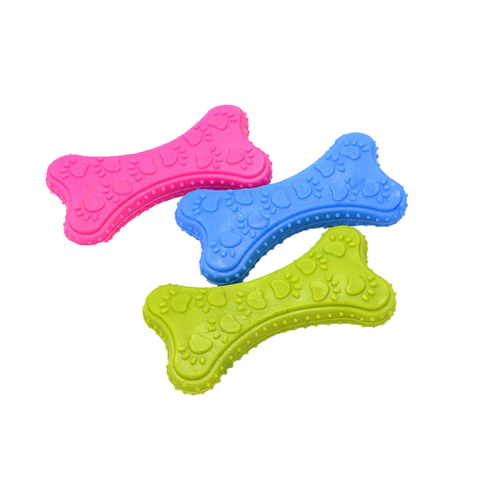 Eco-Friendly Durable TPR Rubber Dog Bite Toy Product View 3
