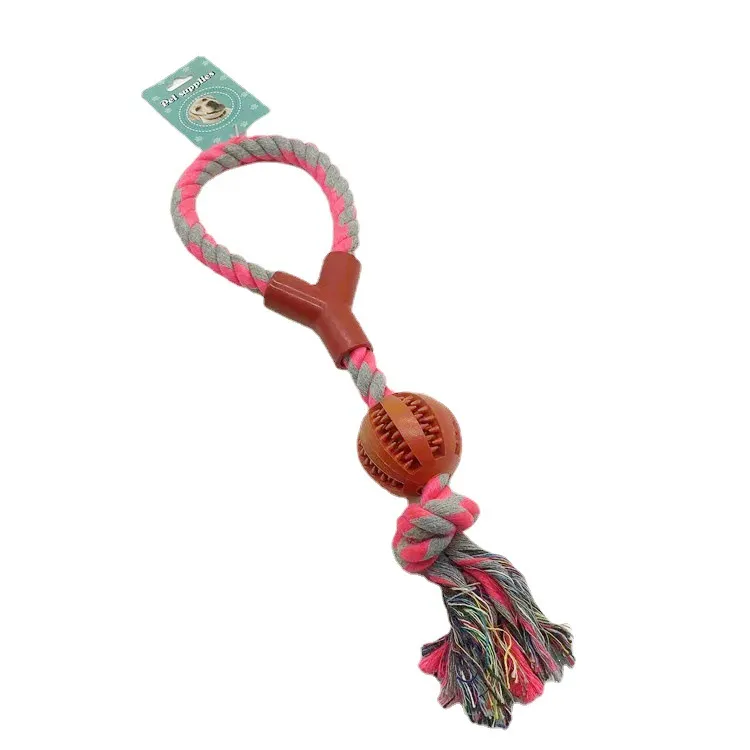 Pet Safe Tennis Ball Rope Toy for Dog Training