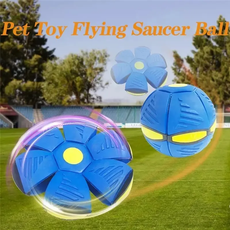 Magic Pet Training Toy Outdoor Flying Ball Interactive Dog Balls Toys