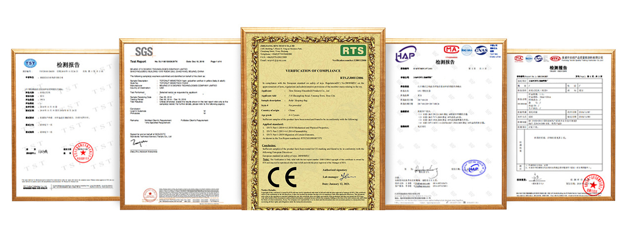 Quality certificate