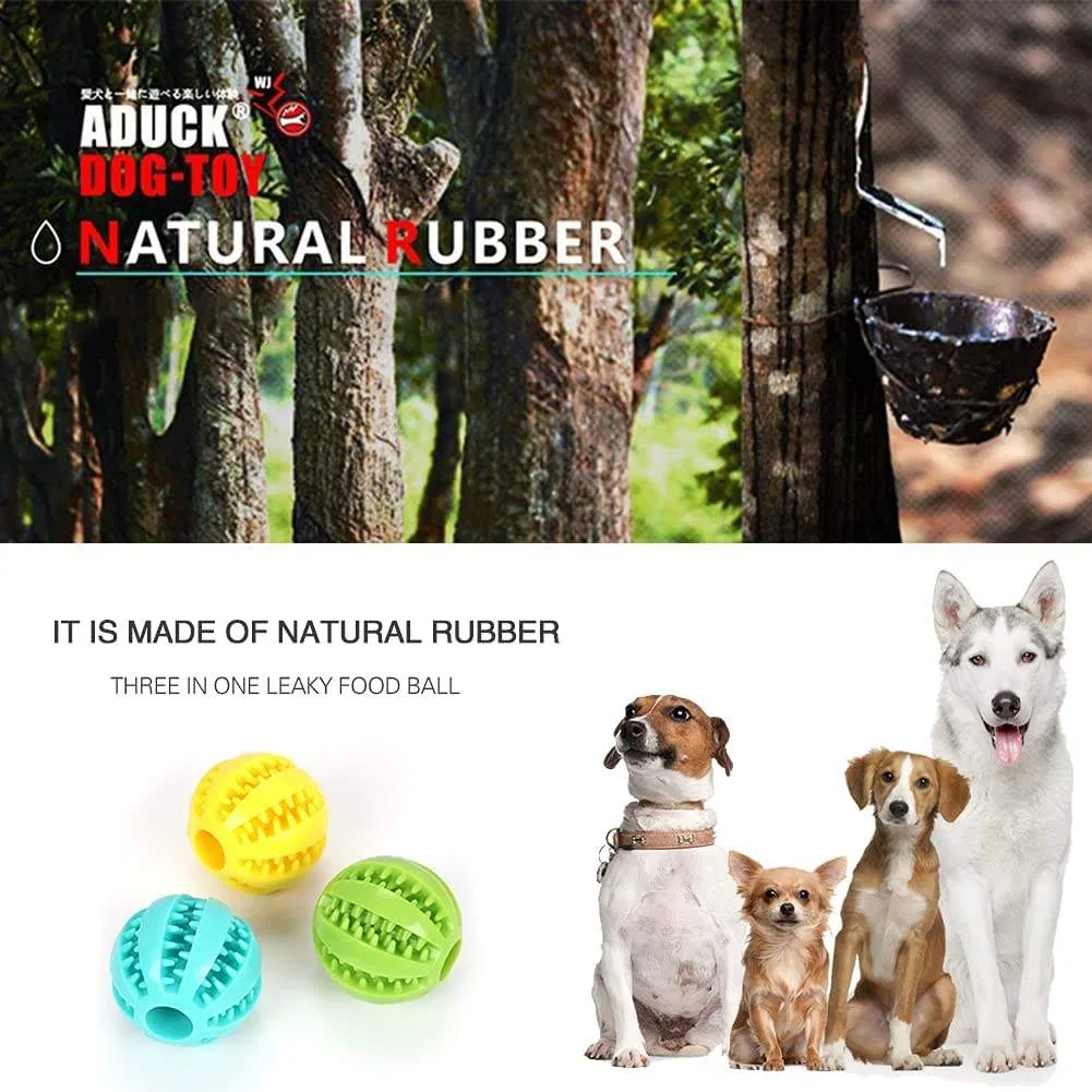 Soft Rubber Pet Toy Dental Toothbrush Cleaning Interactive Toys Rubber Food Feed Ball Dog Ball Dog Chew Toy Interactive Pet Toy