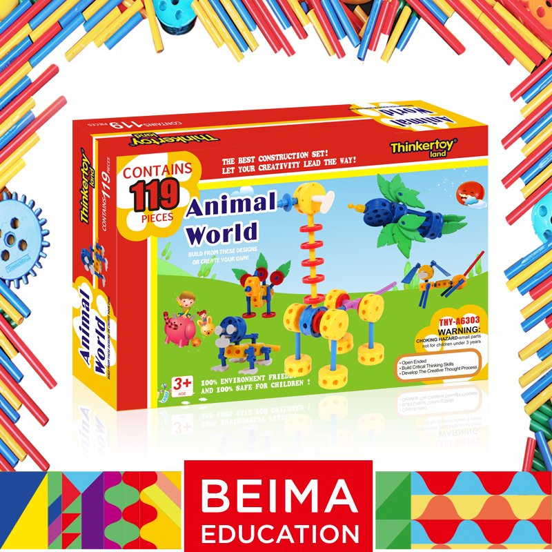 Hot Sale Plastic Educational Puzzle Dog Toy