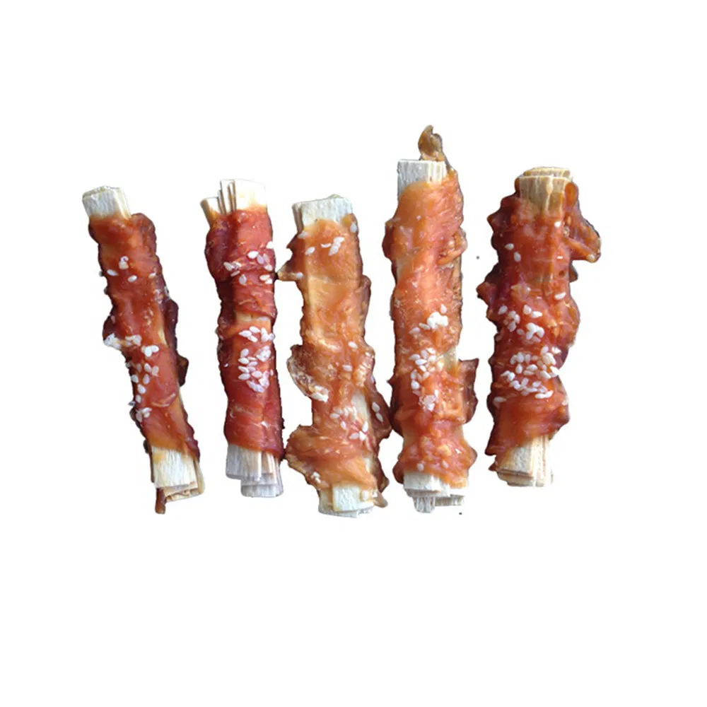 Natural Fish Skin Pressed Bones Dog Treats Dog Chews