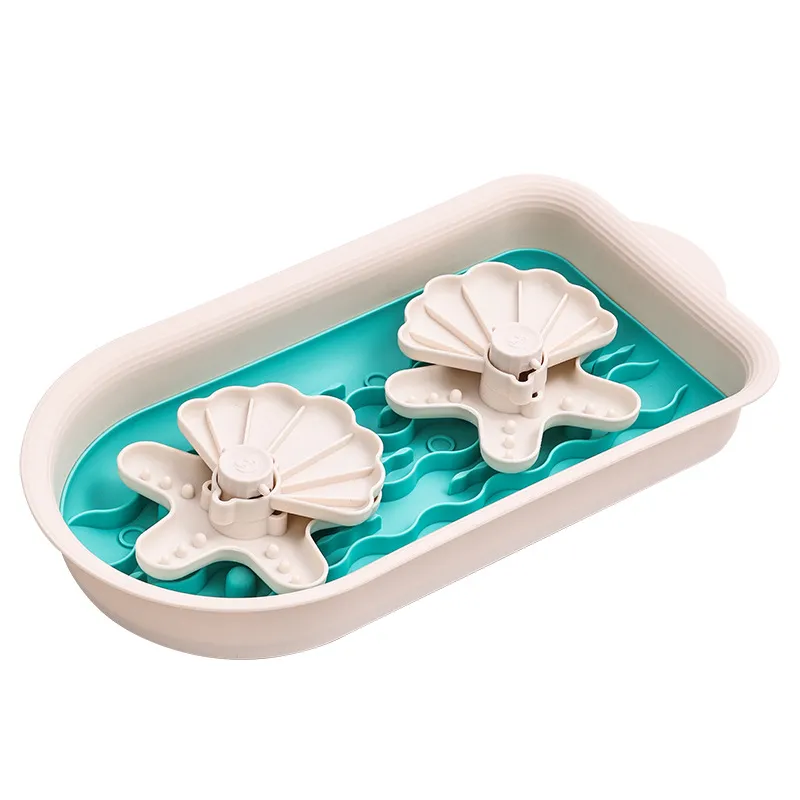 Best Seller Eco-Friendly Rubber Dog Puzzle Toy Interactive Slow Feeder Bowl