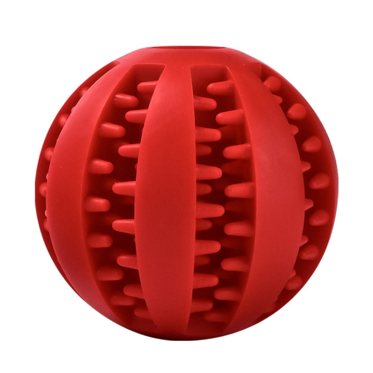 Customizable Dog Chew Toys Non-Toxic Natural Rubber Dental Balls with Plush Cover