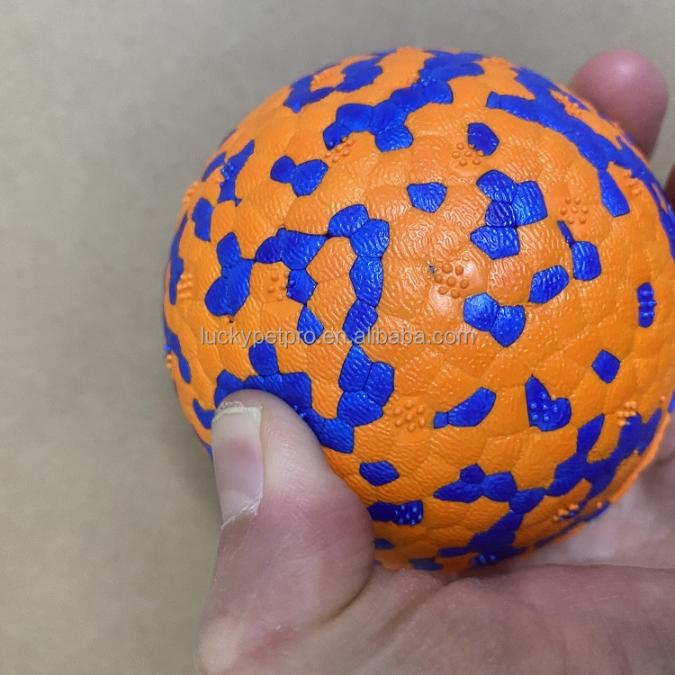 Dog Balls Toys for Aggressive Chewers, Indestructible Bouncy Floating Balls for Dogs to Fetch, Durable Solid Ball for Training
