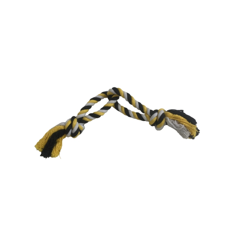 Knotty &amp; Nice Rope Dog Toy with Thick Cotton for Dental Plaque Removal