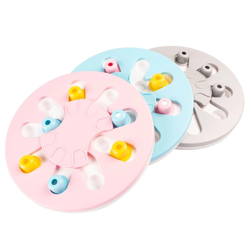 Wholesale New Design Eco-friendly Plastic Dog Puzzle Toys Interactive Pet Toys Manufacturer