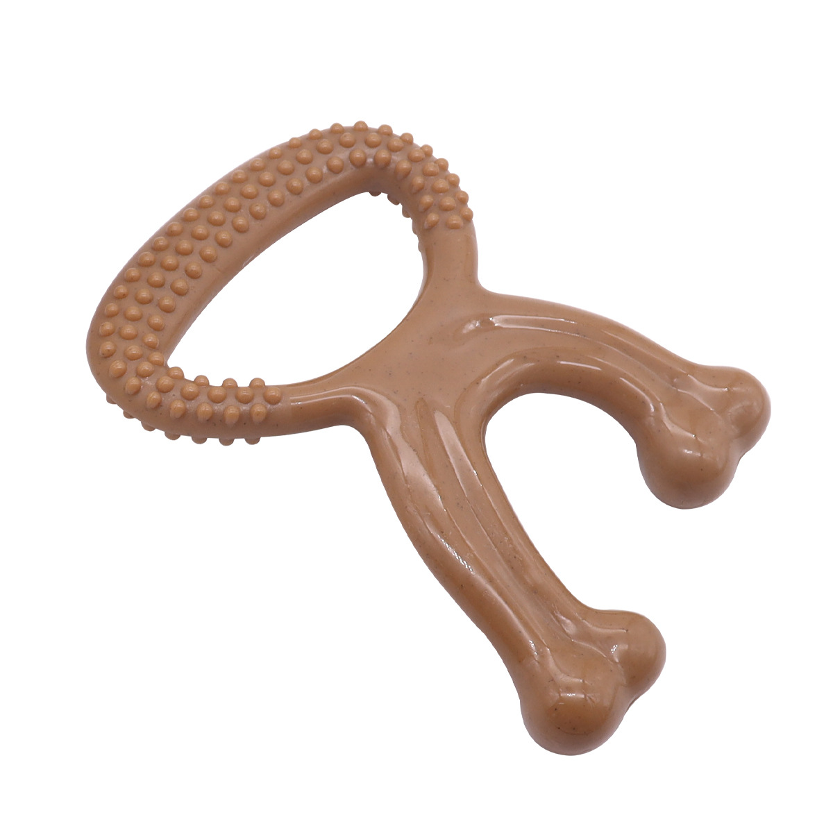 Wholesale Tough Nylon Dog Chew Toy Beef Flavor Durable Pet Teething Bone Interactive Dental Toy for Aggressive Chewers