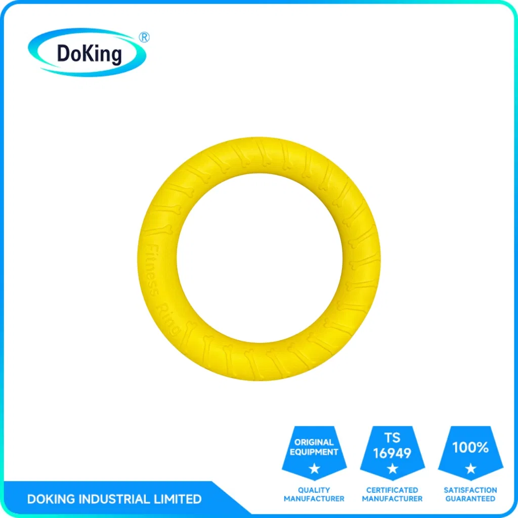 EVA Dog Pull Ring Tug Toy Environmental Protection Tough Bite Game Outdoor