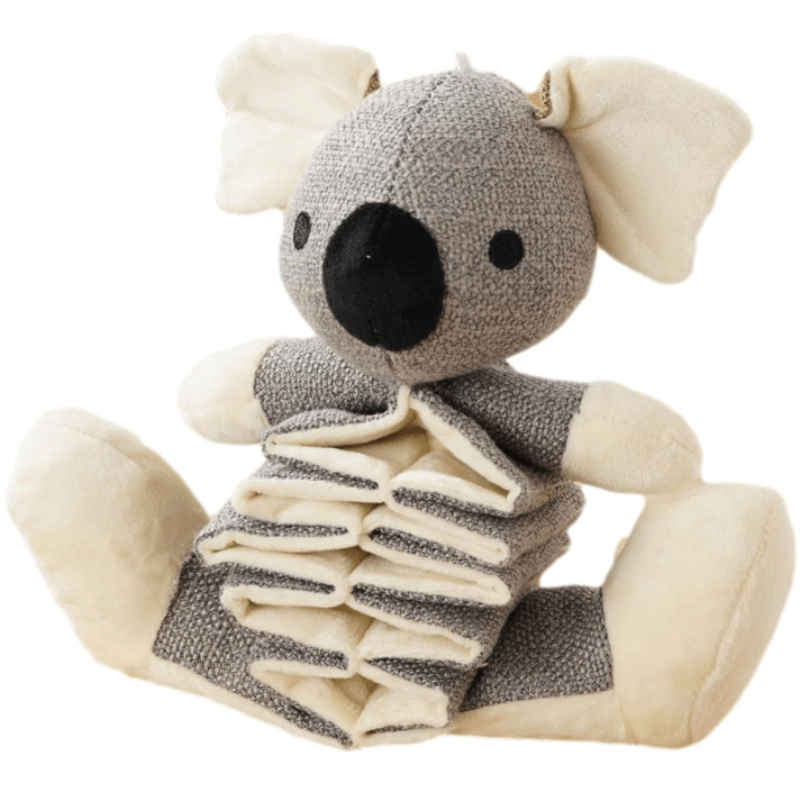 Amazon Hot Sale Poly-Cotton Rope Animal Pet Plush Toy Pet Dog Chewing Squeaky Interactive Play Soft Stuffed Dog Plush Toy