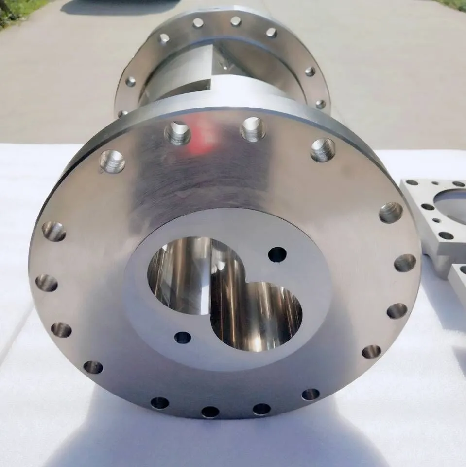 Dual screw components