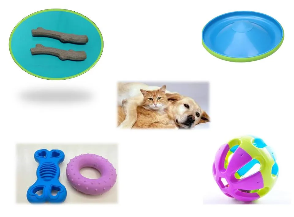 Quality Plastic Bone Chew Toy for Puppies and Small Dogs