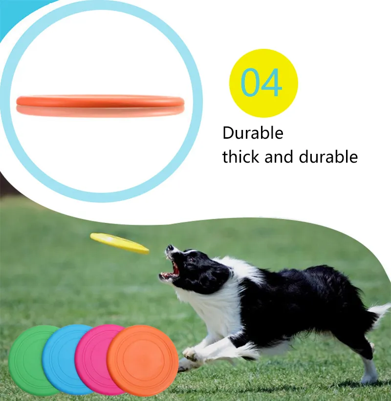 Low Price Pet Dish Dog Toy Outdoor Training Pet Supplies Dog Chew Toy Flying Saucer