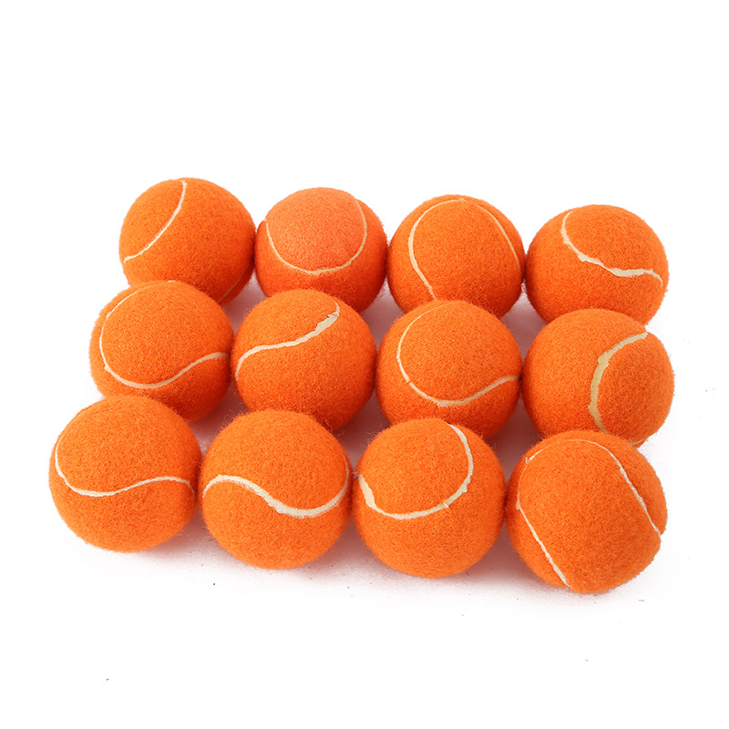 Colorful Squeaky Tennis Balls for Dogs Wholesale Durable Pet Toy Balls With Sound Ideal for Fetch Training Small Large Breeds