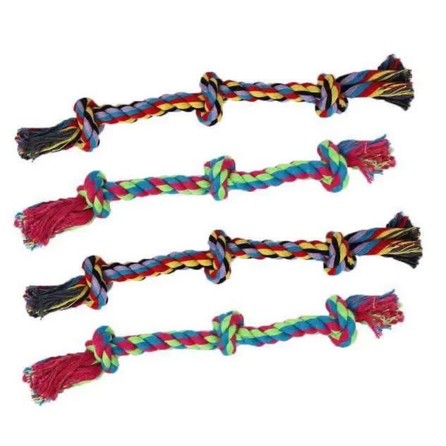2025 Pet Chew Toy: Rubber Squeaky Ball with Rope Design Dog Toy