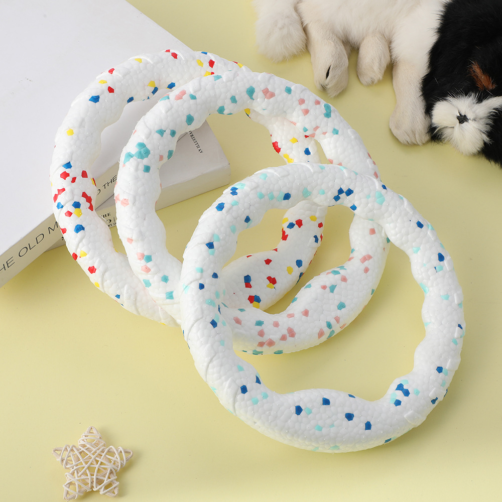 Outdoor Flying Disc Chew Tug Steering Wheel ETPU Dog Training Toys Bite for Aggressive Chewers