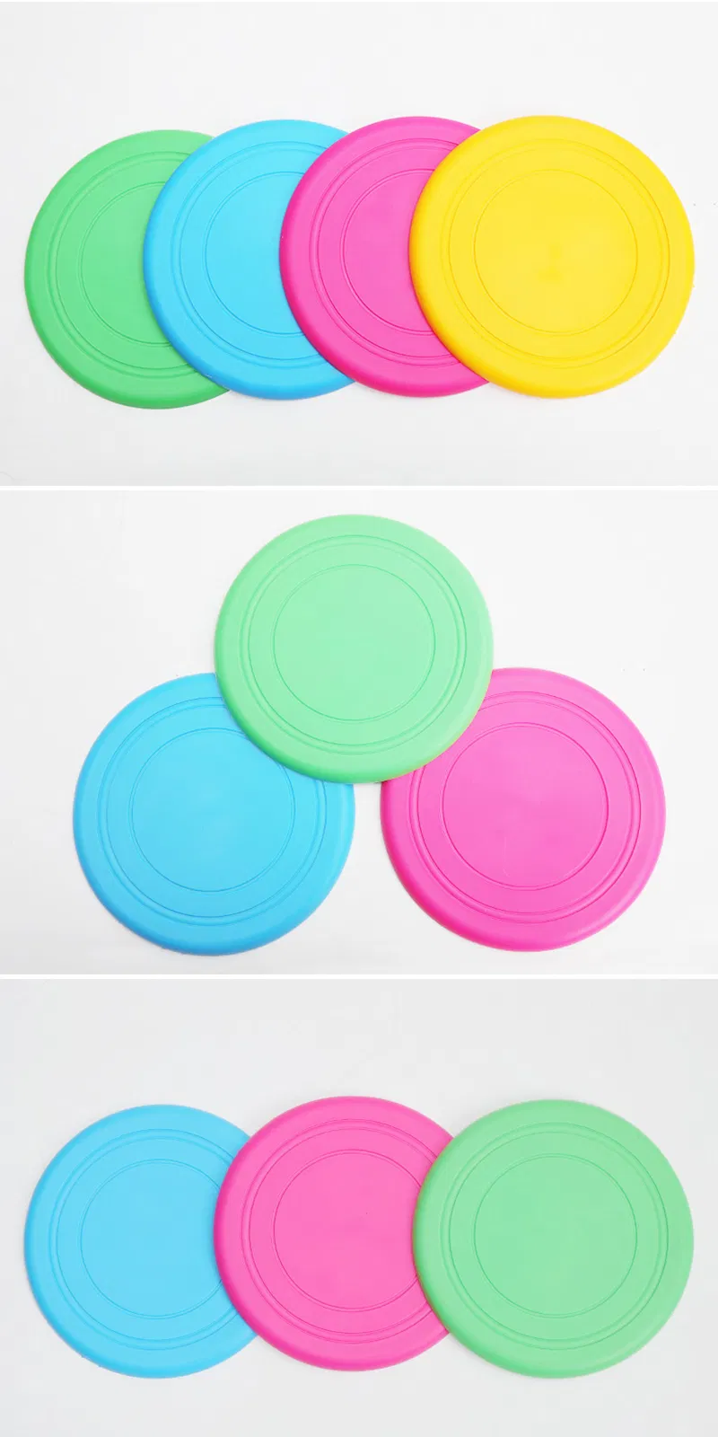 Low Price Pet Dish Dog Toy Outdoor Training Pet Supplies Dog Chew Toy Flying Saucer
