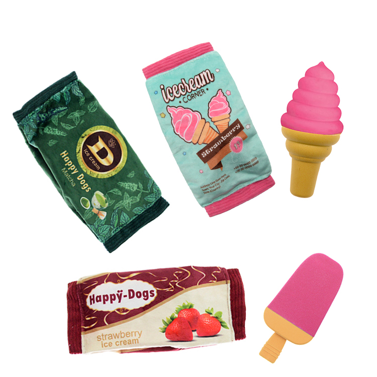 Famipet Wholesale Durable Designer TPR Rubber Dog Chew Toys Soft Plush Dog Toys