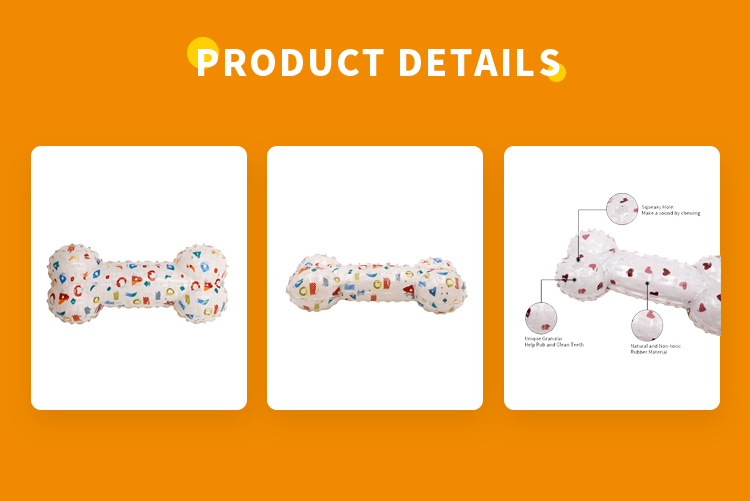 Rubber Dog Chew Toy