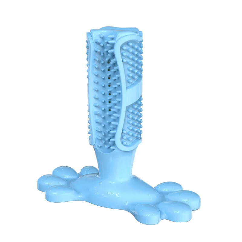 FDA Food Grade Silicone Dog Toothbrush Chew Toy