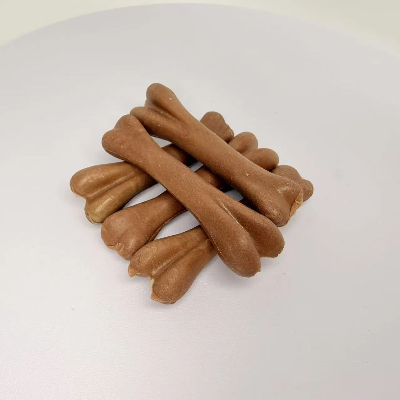 Chicken Leg Shape Bone Beef Flavour Natural Dog Chews