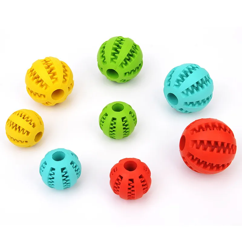 Soft Rubber Pet Toy Dental Toothbrush Cleaning Interactive Toys Rubber Food Feed Ball Dog Ball Dog Chew Toy Interactive Pet Toy