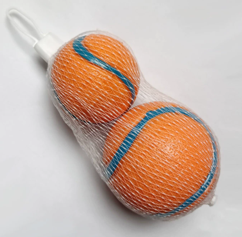 Durable Rubber Dog Fetch Ball - Bouncy Chew-Resistant Floating Toy for Medium/Large Dogs - Water Pool Beach Play