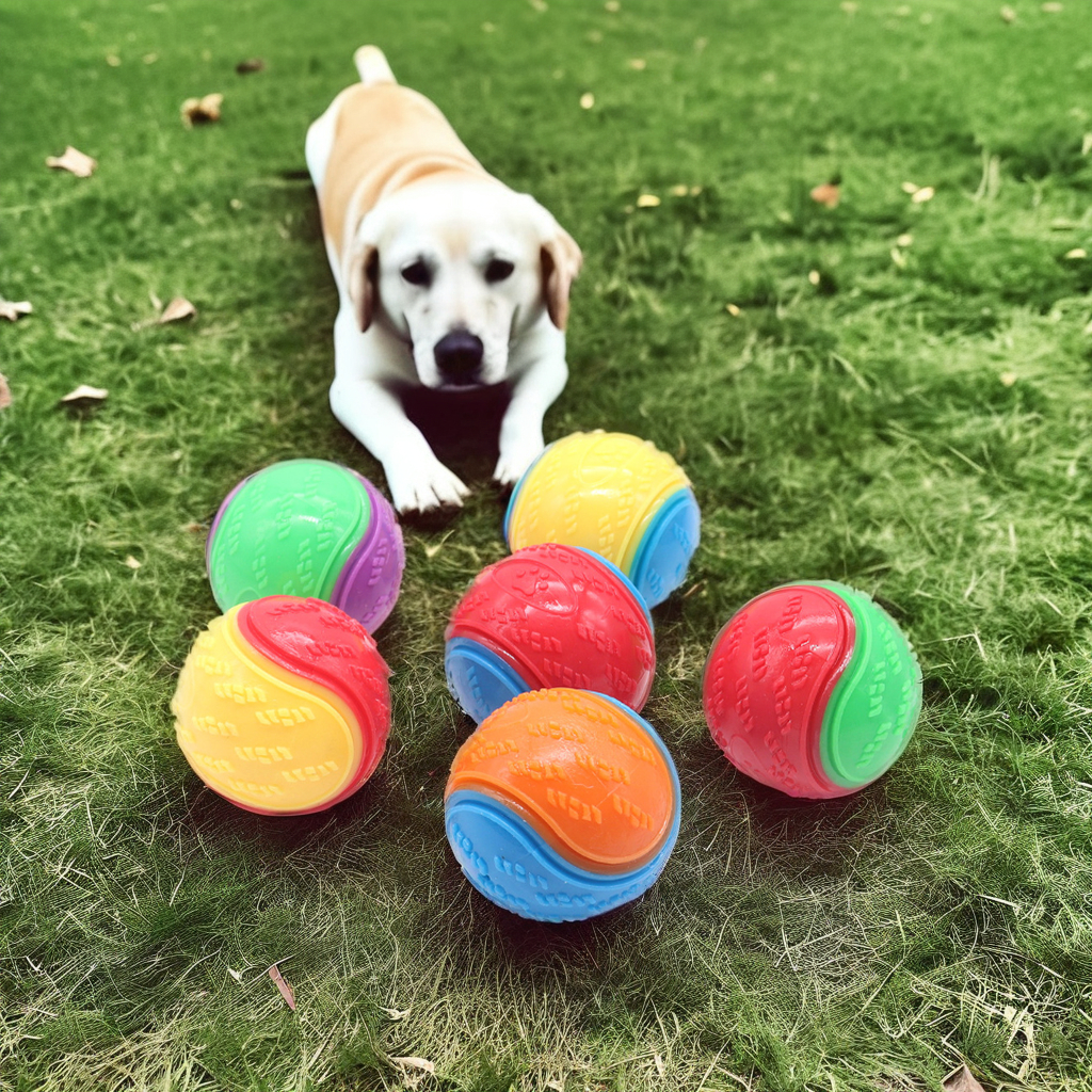 squeaky dog ball show 1